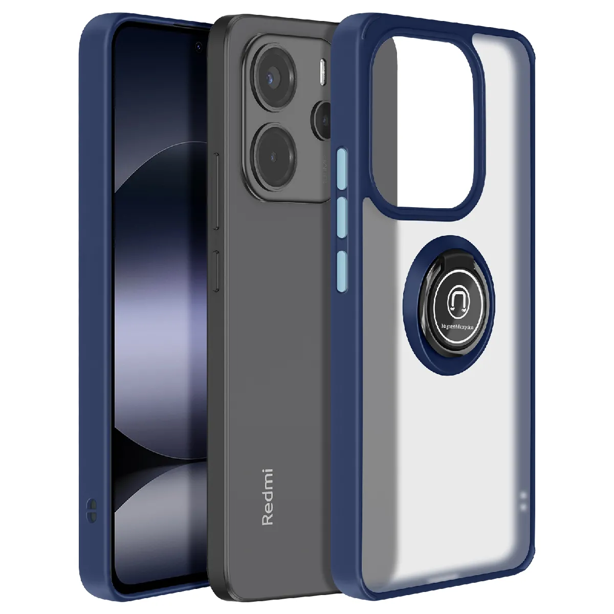 Avizar Bleu Coque Pour Xiaomi Note 14 4G