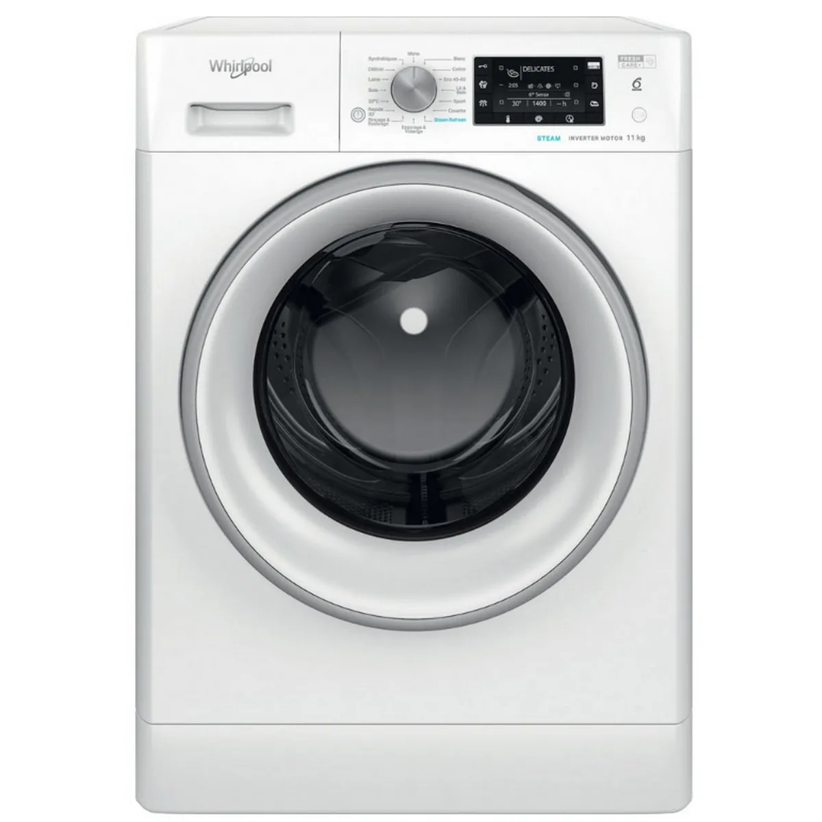 Whirlpool FFDD11469SVFR Lave linge 11 kg FreshCare+
