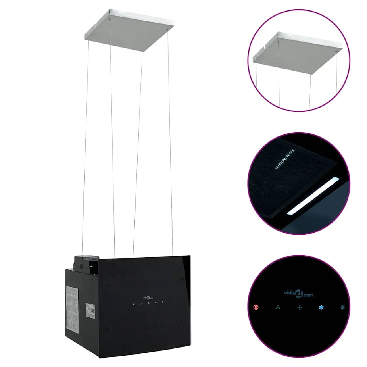 Vidaxl îlot LCD Tactile - vue 1