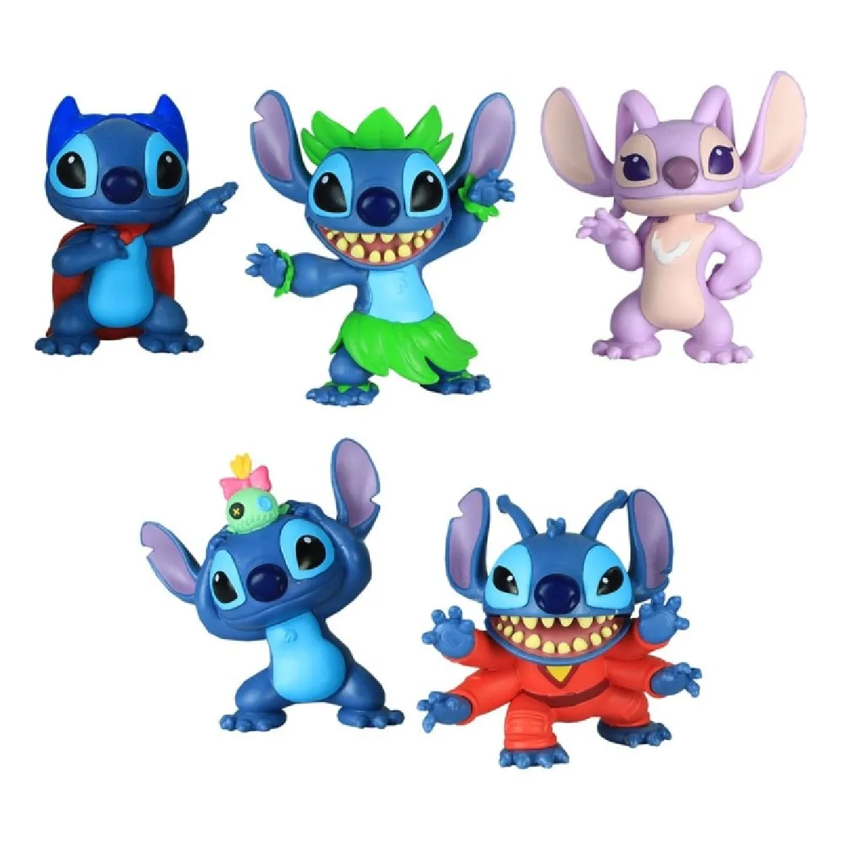 Just Play Bleu Figurine Disney Stitch (X5) - Image 4