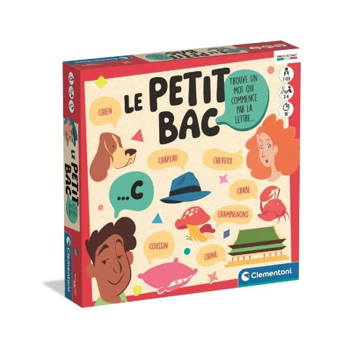 Le petit bac Clementoni Jeux