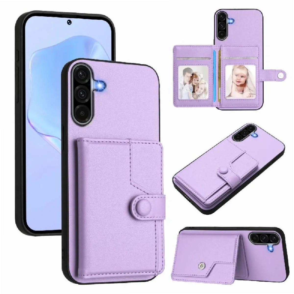 Étui FOXDOCK pour Samsung Galaxy A36 5G - Violet
