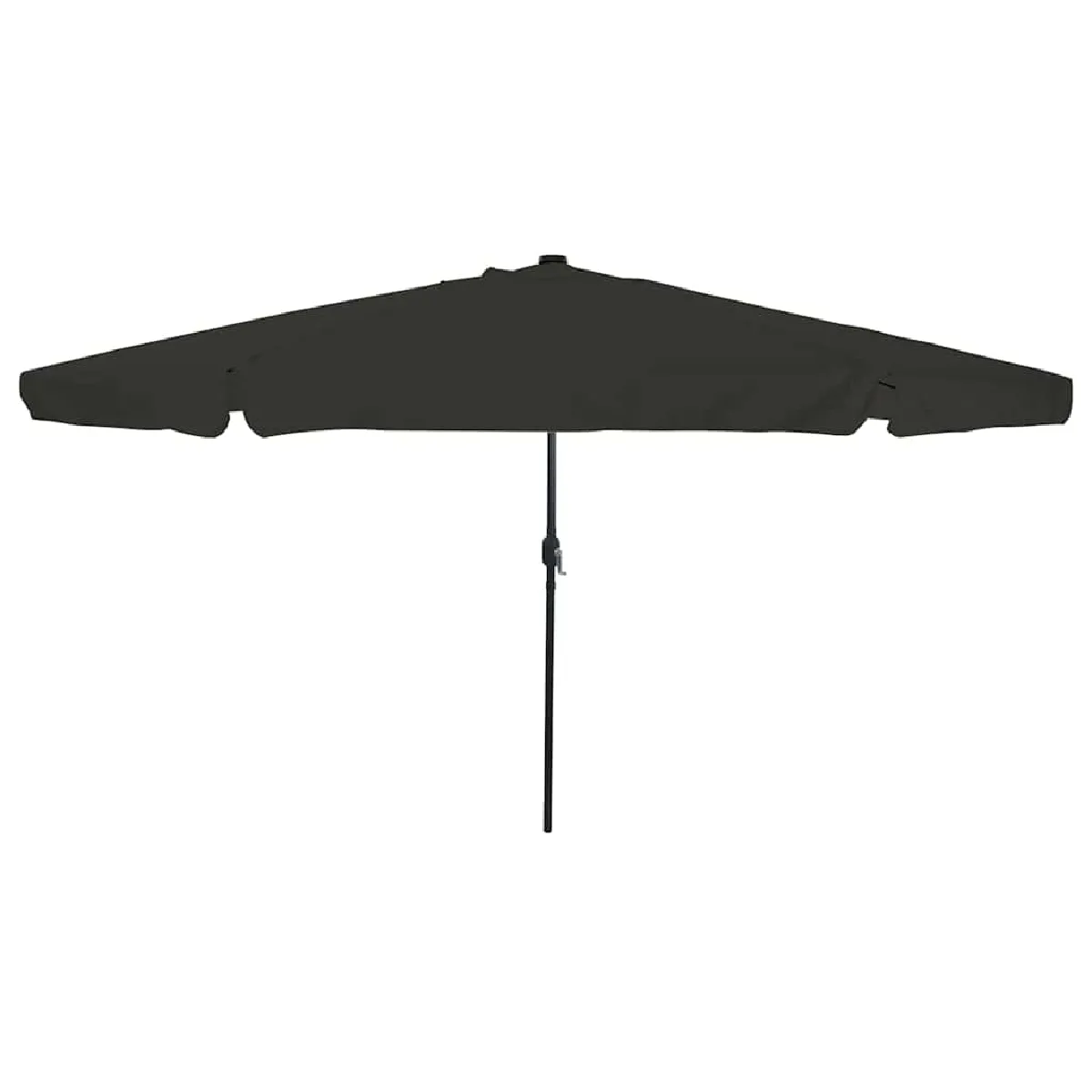 vidaXL Parasol Sable Rectangulaire Parasol de Jardin Plage Pare soleil 40772 - vue 4