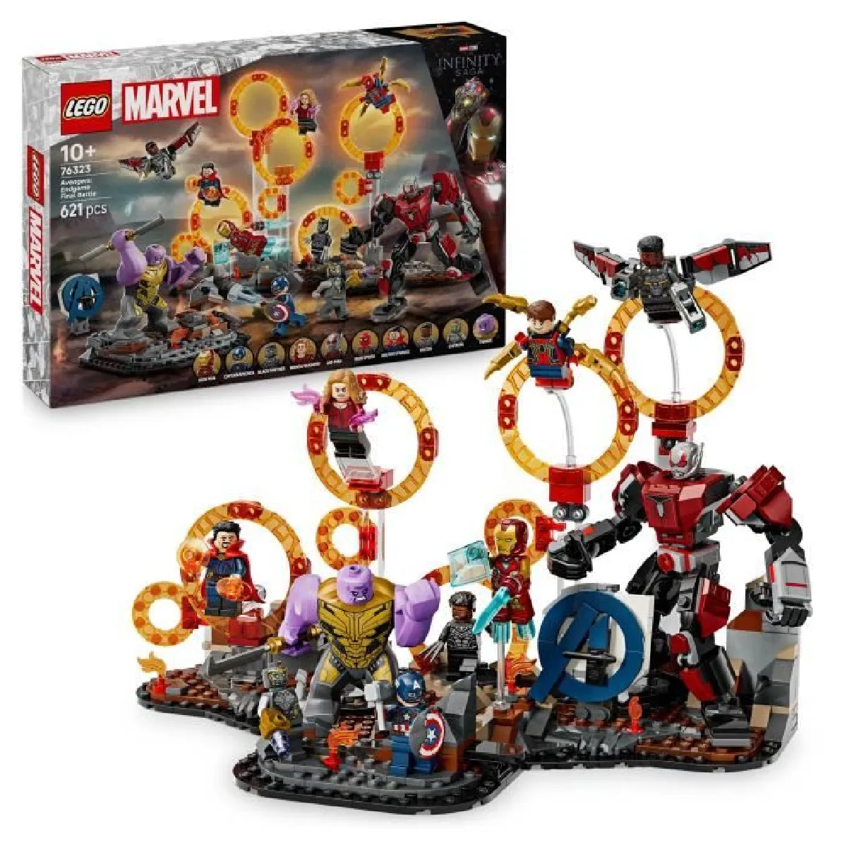 LEGO Marvel 76323 Combat final d'Avengers : Endgame