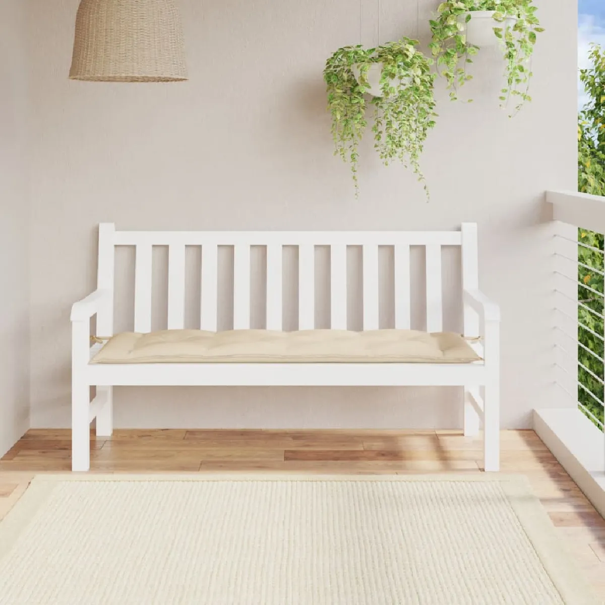 vidaXL Coussin de banc de jardin - vue 6