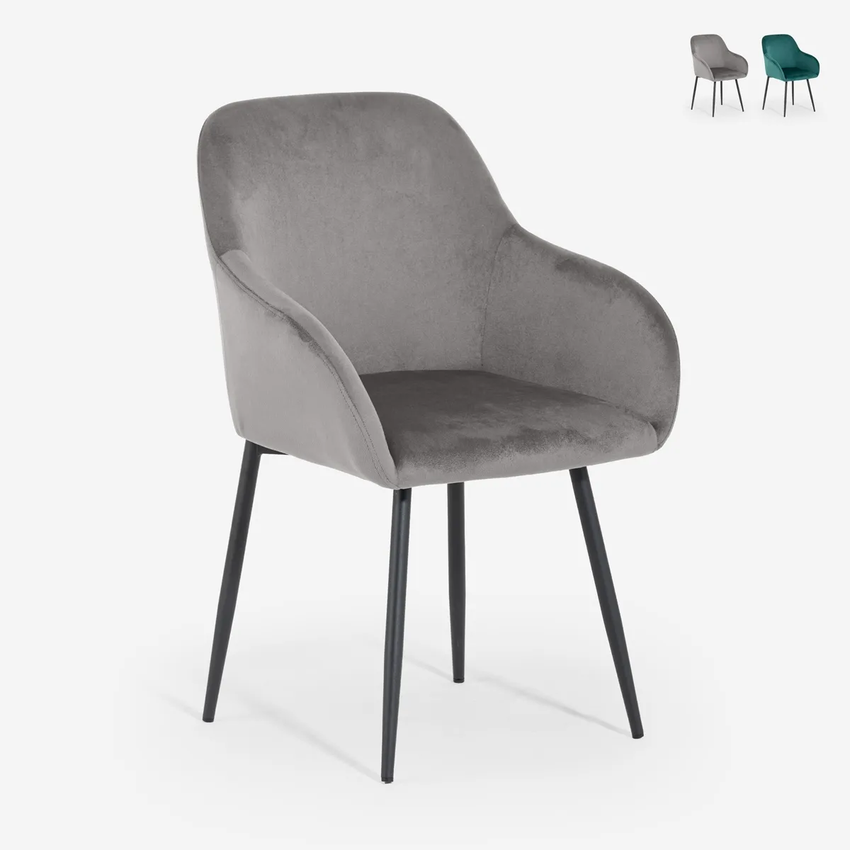 Ahd Amazing Home Design Chaise Karta - Gris