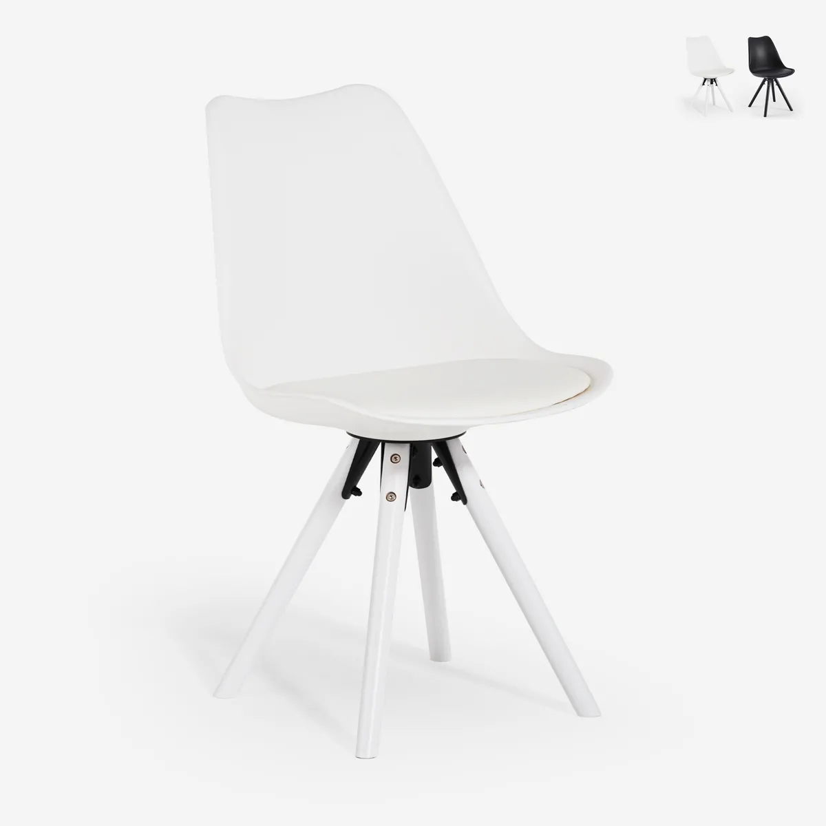 Ahd Amazing Home Design Chaise Dorva - Blanc Ahd Amazing Home Design Chaise Dorva - Blanc