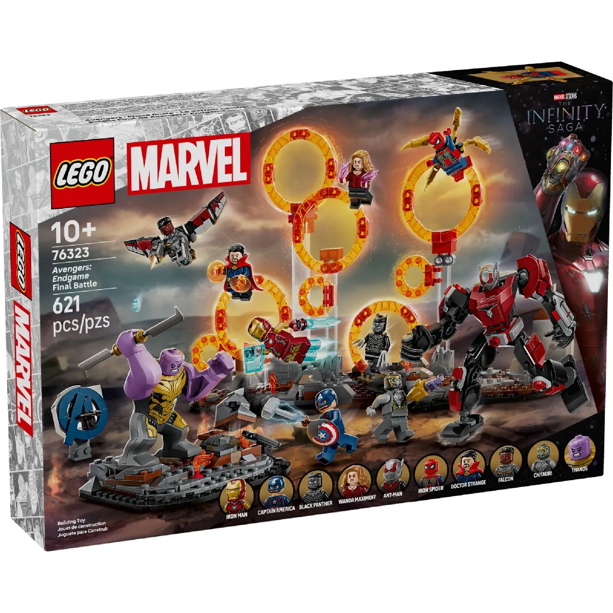 Combat Final D'avengers Endgame 76323 Lego La Boite