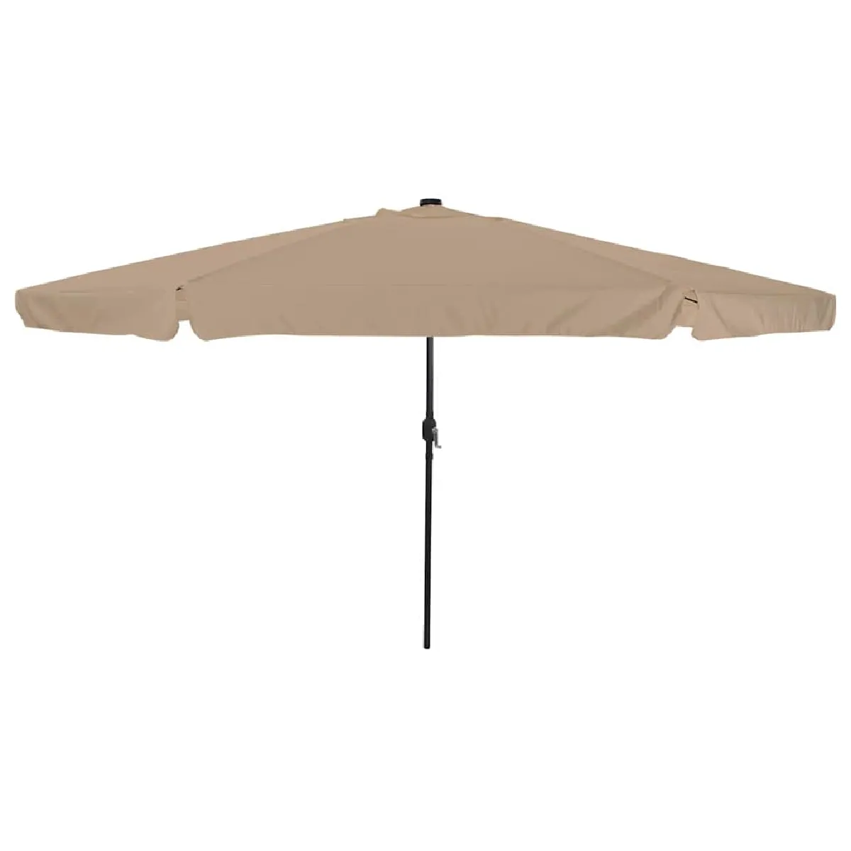 vidaXL Parasol Sable Rectangulaire Parasol de Jardin Plage Pare soleil 40772 - vue 3