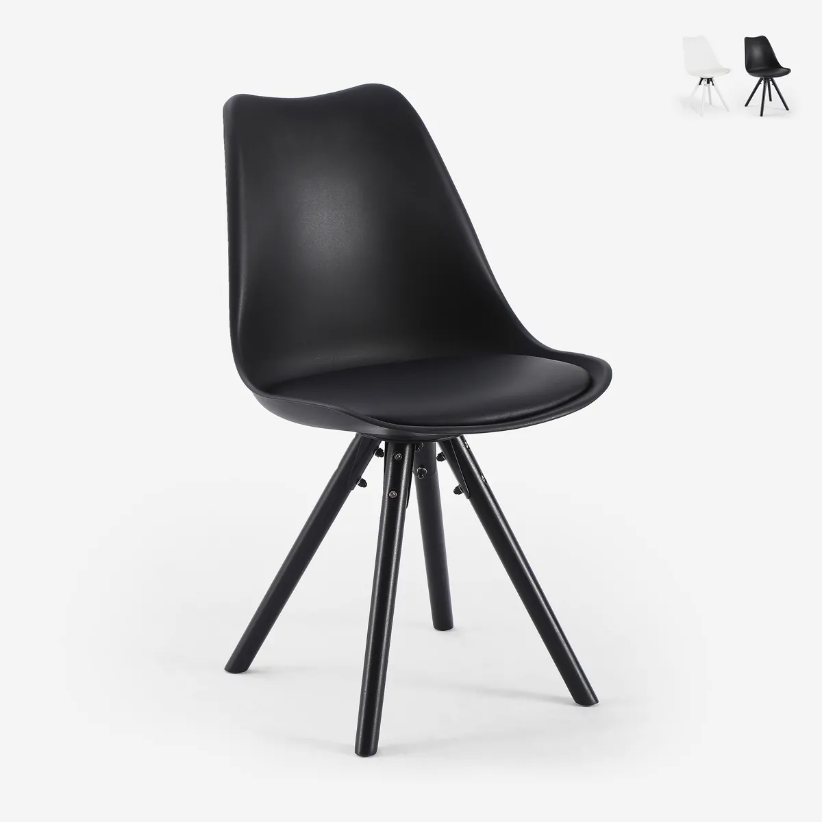 Ahd Amazing Home Design Chaise Dorva - Noir Ahd Amazing Home Design Chaise Dorva - Noir