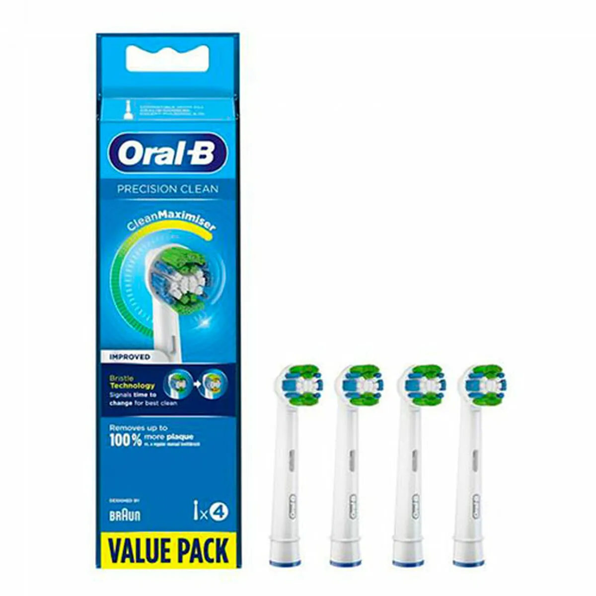 Oral B Precision Clean 4 Unités
