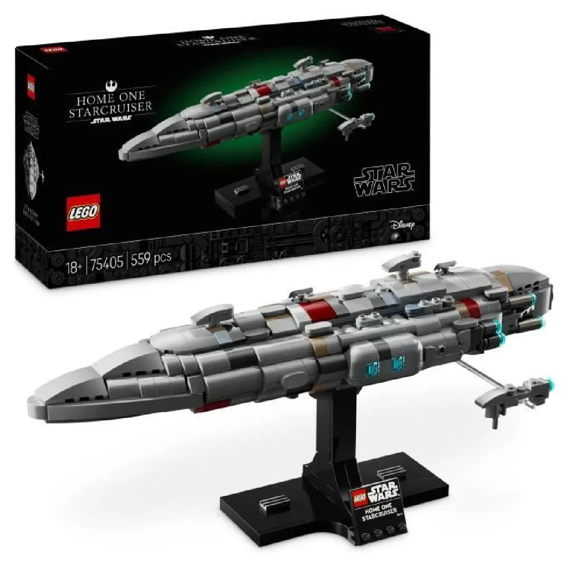 LEGO Star Wars Le Starcruiser Home One 75405 - vue 7