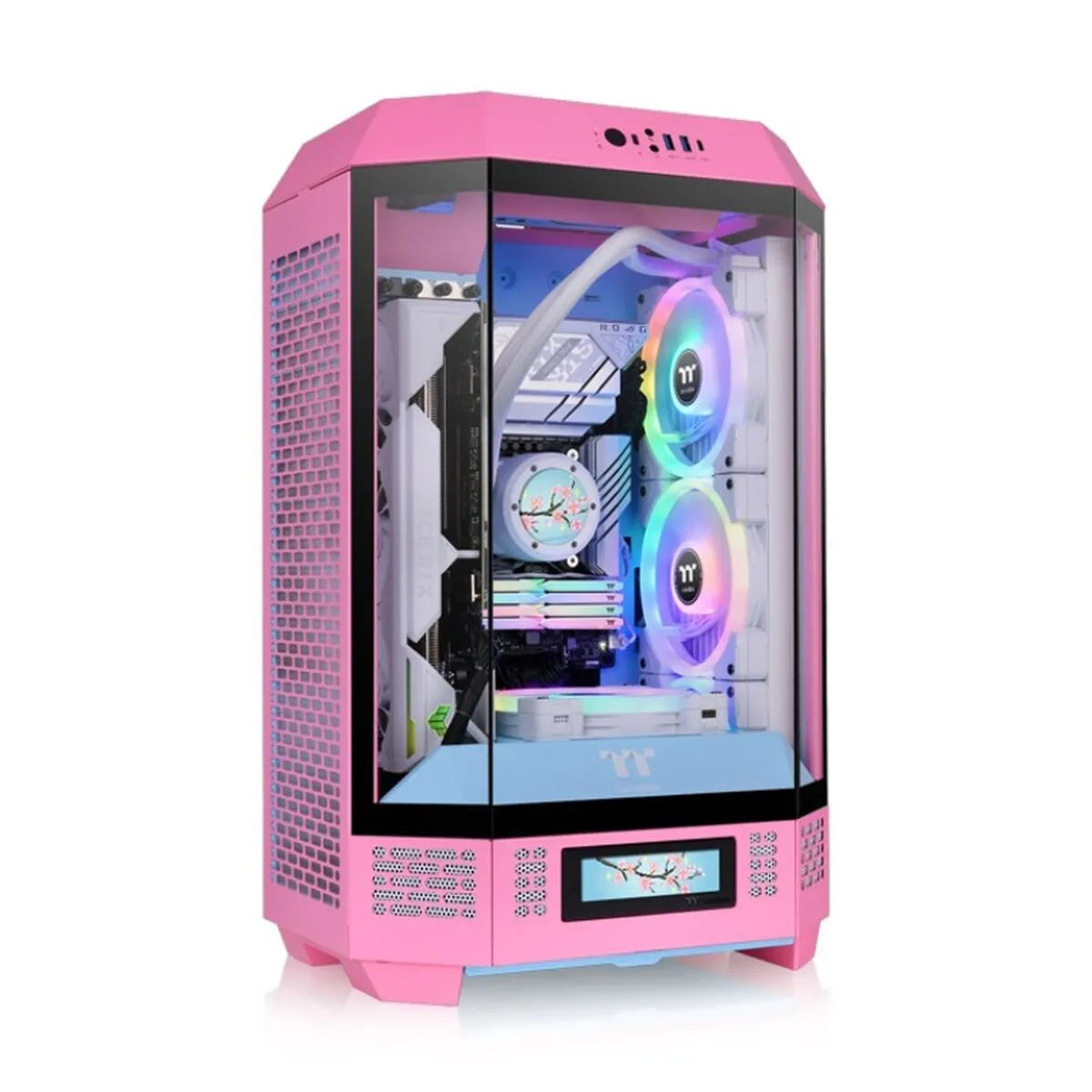 THERMALTAKE  The Tower 300 Bubble Pink Rose