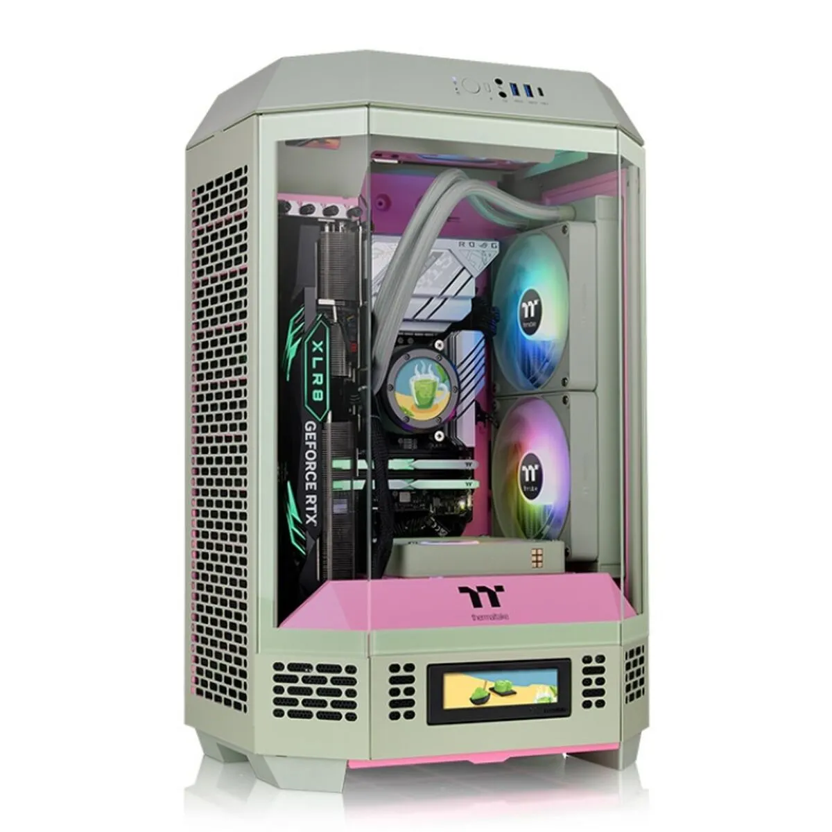THERMALTAKE  The Tower 300 Matcha Plum Prune