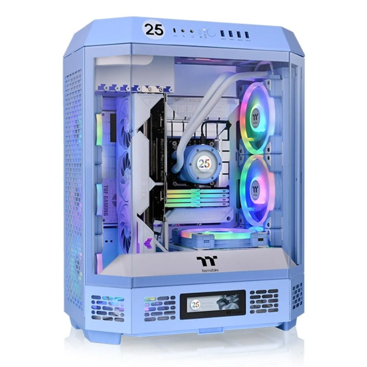 Thermaltake Bleu The Tower 600 Hydrangea Blue Midi Tower - Neuf - Image 3