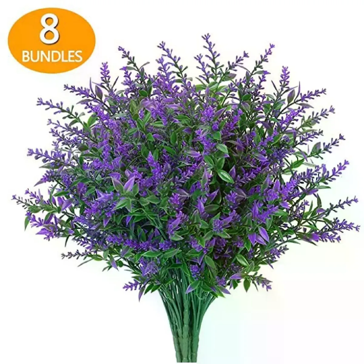 Fleurs de lavande artificielles Lot de 8 - vue 3