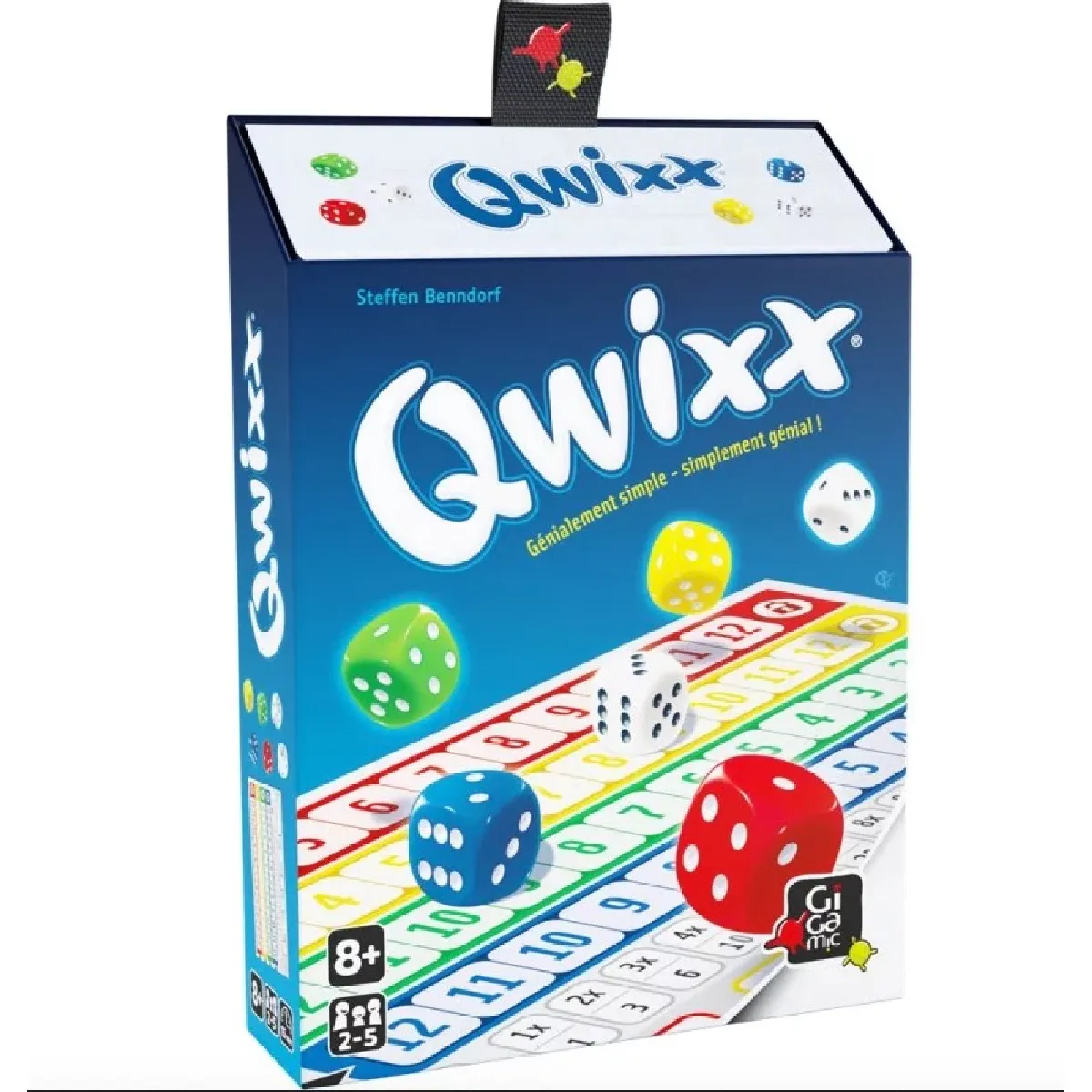 GIGAMIC Qwixx Jeu de des - Nouvelle boite - 