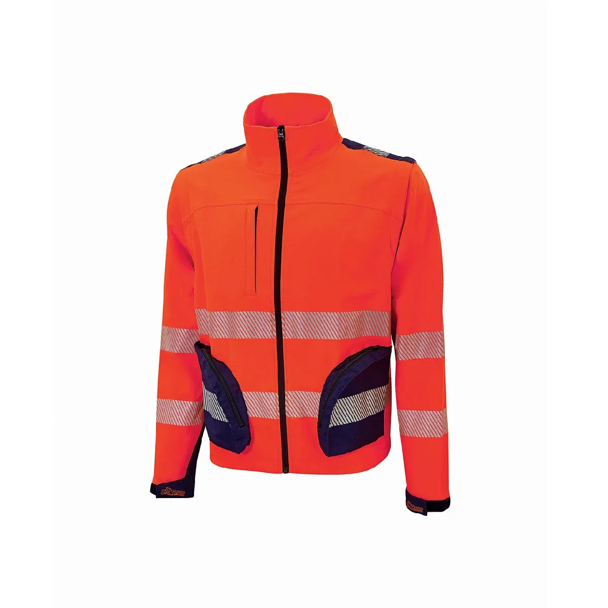 U-Power Veste de travail BEA Red Fluo