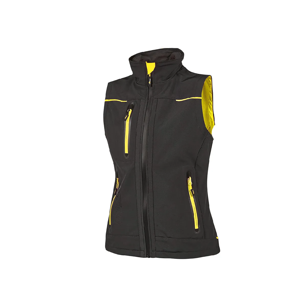 U-Power UNIVERSE LADY Gilet de travail femme - Black Carbon