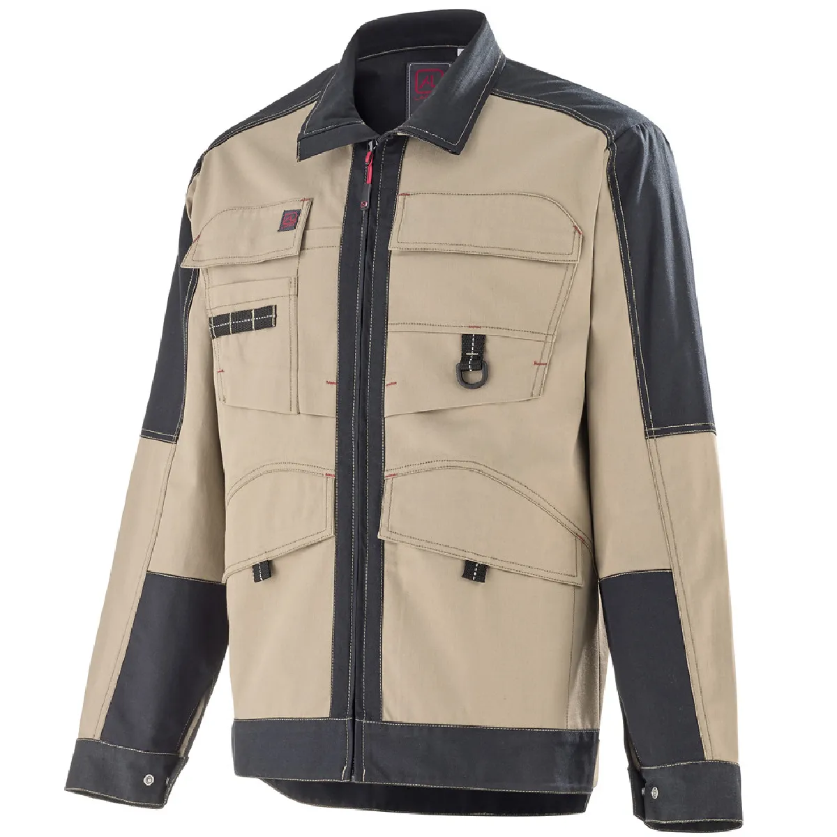 Lafont SHEAR Blouson de travail - Beige/Noir Lafont SHEAR Blouson de travail - Beige/Noir