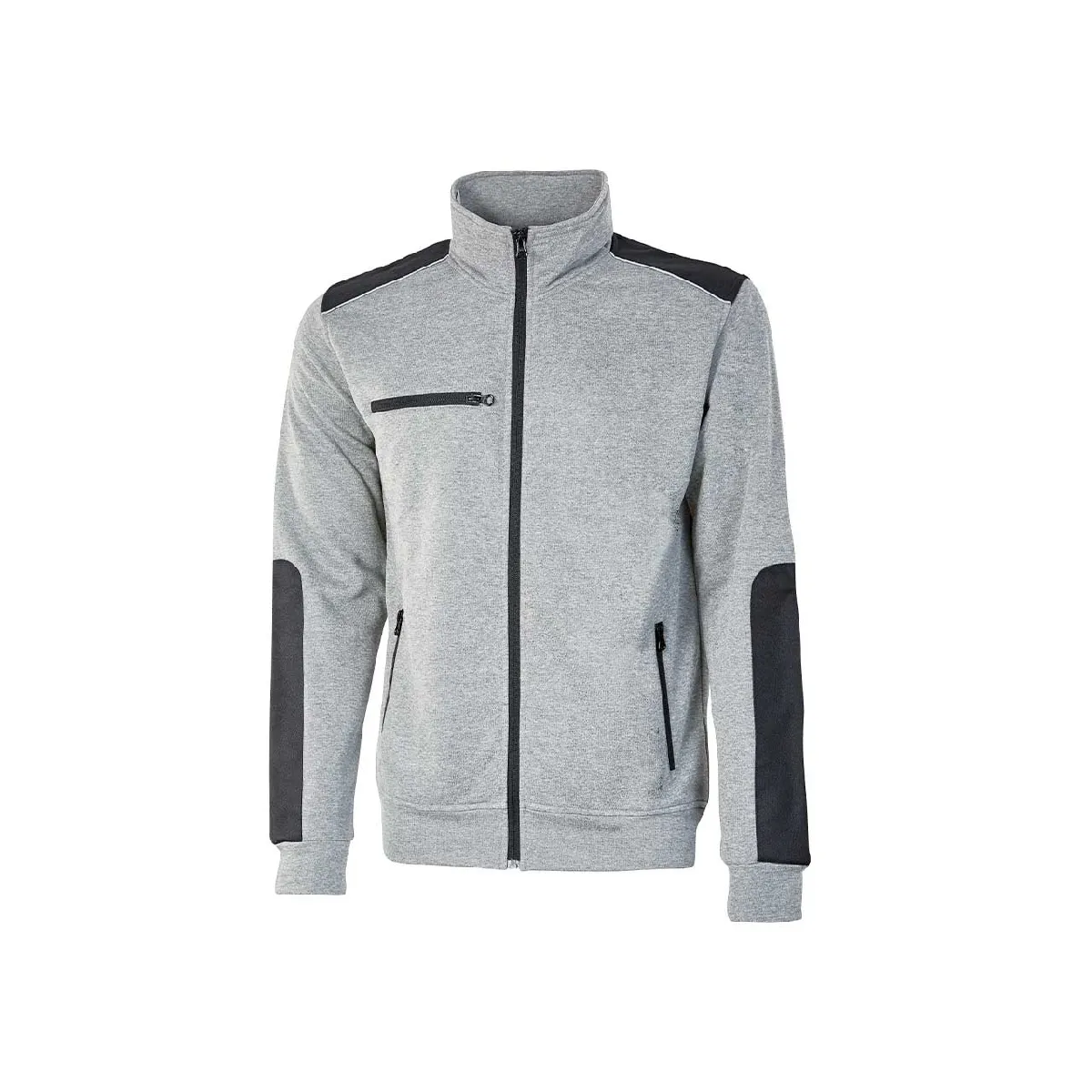 U-Power Gilet Travail Sweat SNUG Grey Silver