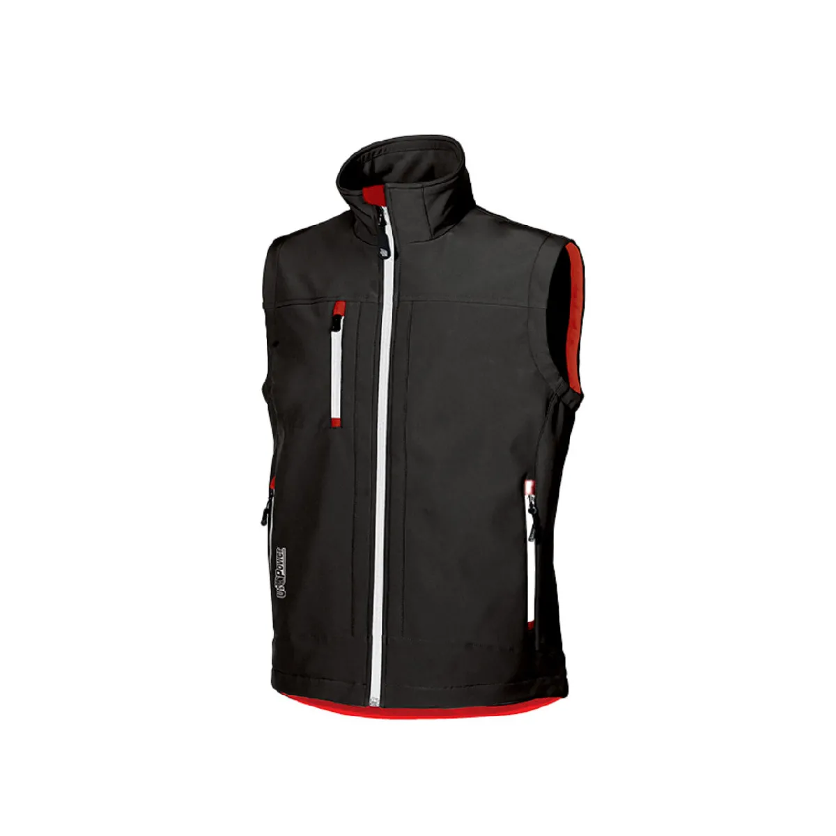 U-Power Gilet de travail CLIMB - Black Carbon