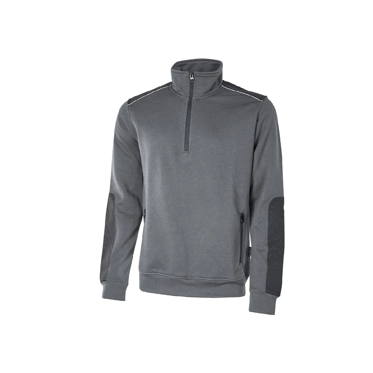 U-Power Gilet de travail Sweat CUSHY - Grey Meteorite