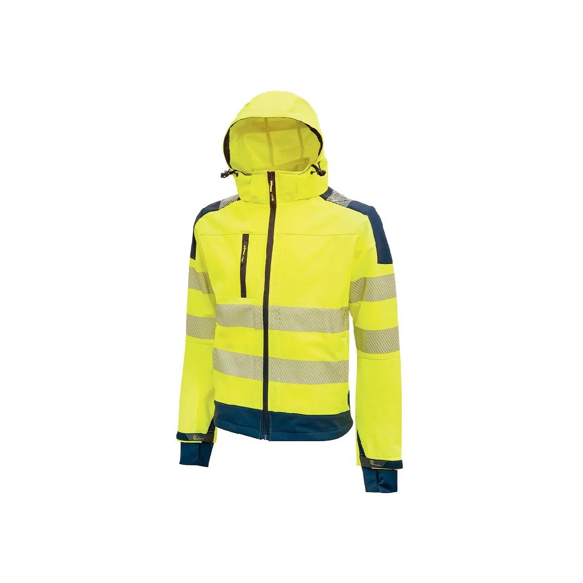 U-Power MIKY Veste Soft Shell haute visibilité - Jaune Fluo