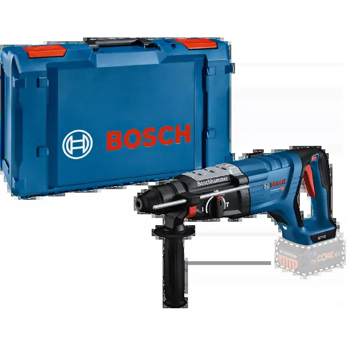 Perforateur Bosch GBH 18V-28 DC – 18V, 3,4 J, Coffret XL-Boxx, Sans Batterie - vue 2