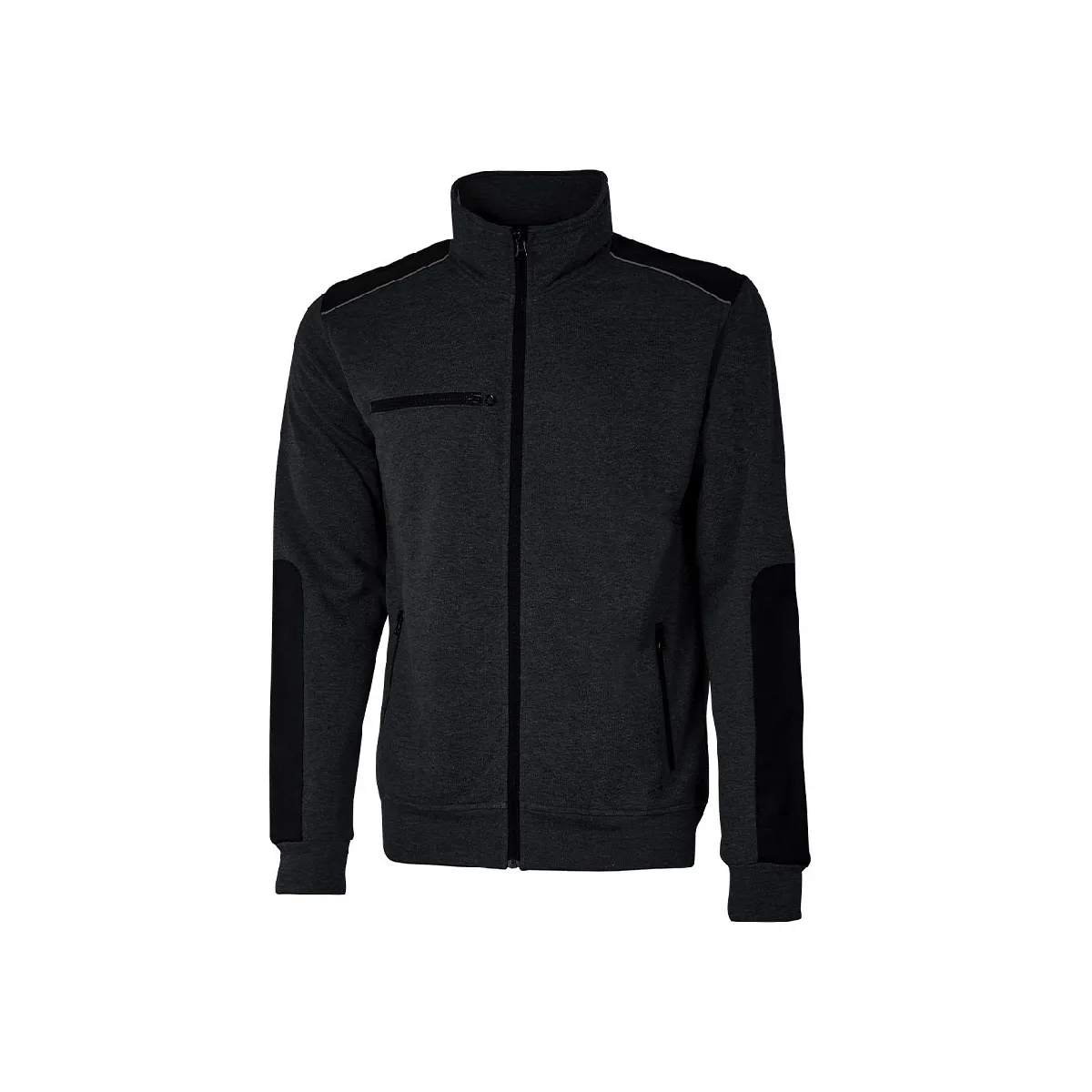 U-Power Gilet Travail Sweat SNUG Black Carbon