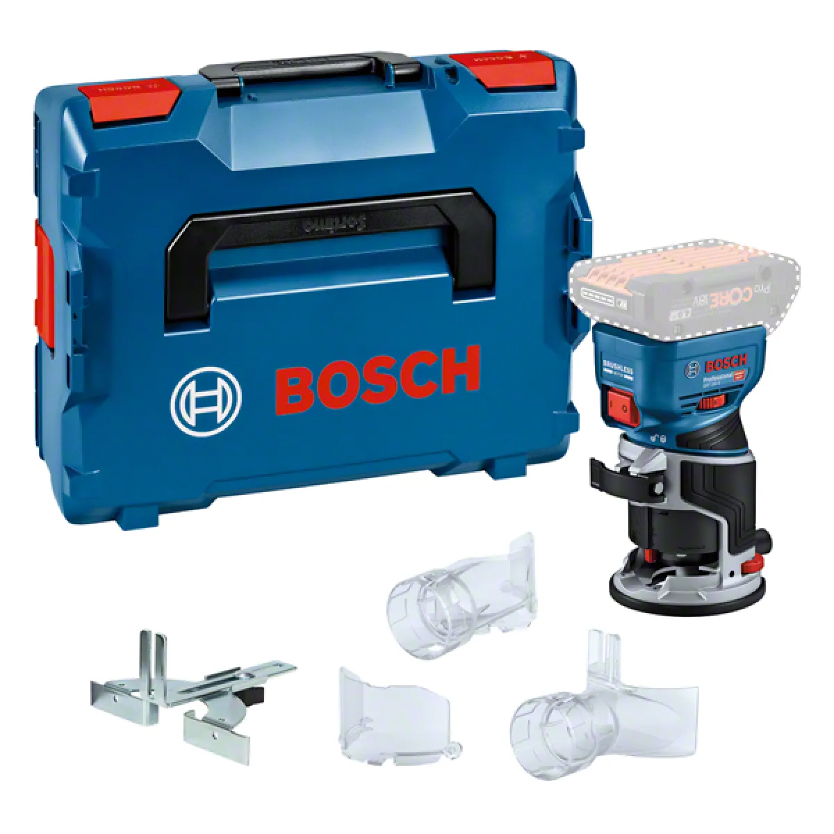 Affleureuse 18V GKF 18V 8 Solo BOXX machine seule 06016C2001 Bosch - vue 9