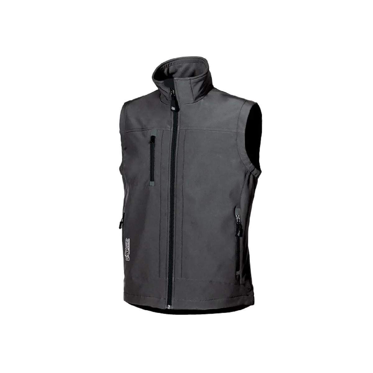 U-Power Gilet de travail CLIMB Grey Meteorite