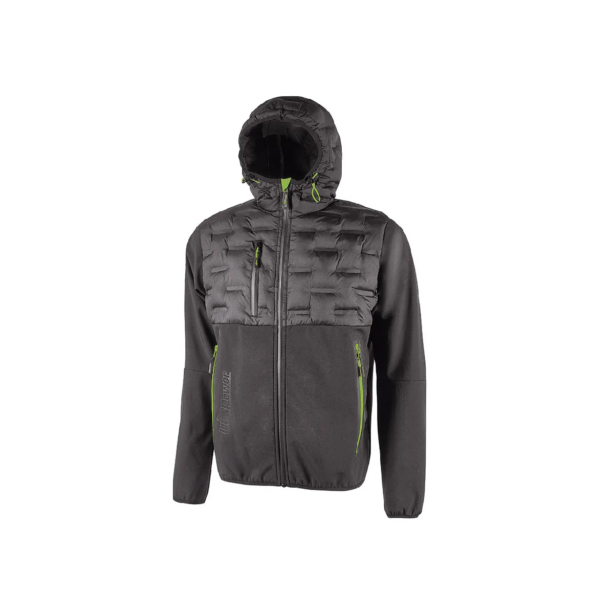 U-Power Veste de travail SPOCK - Asphalt Grey