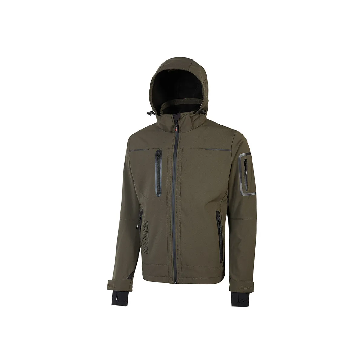 U-Power Veste de travail Softshell SPACE Dark Green