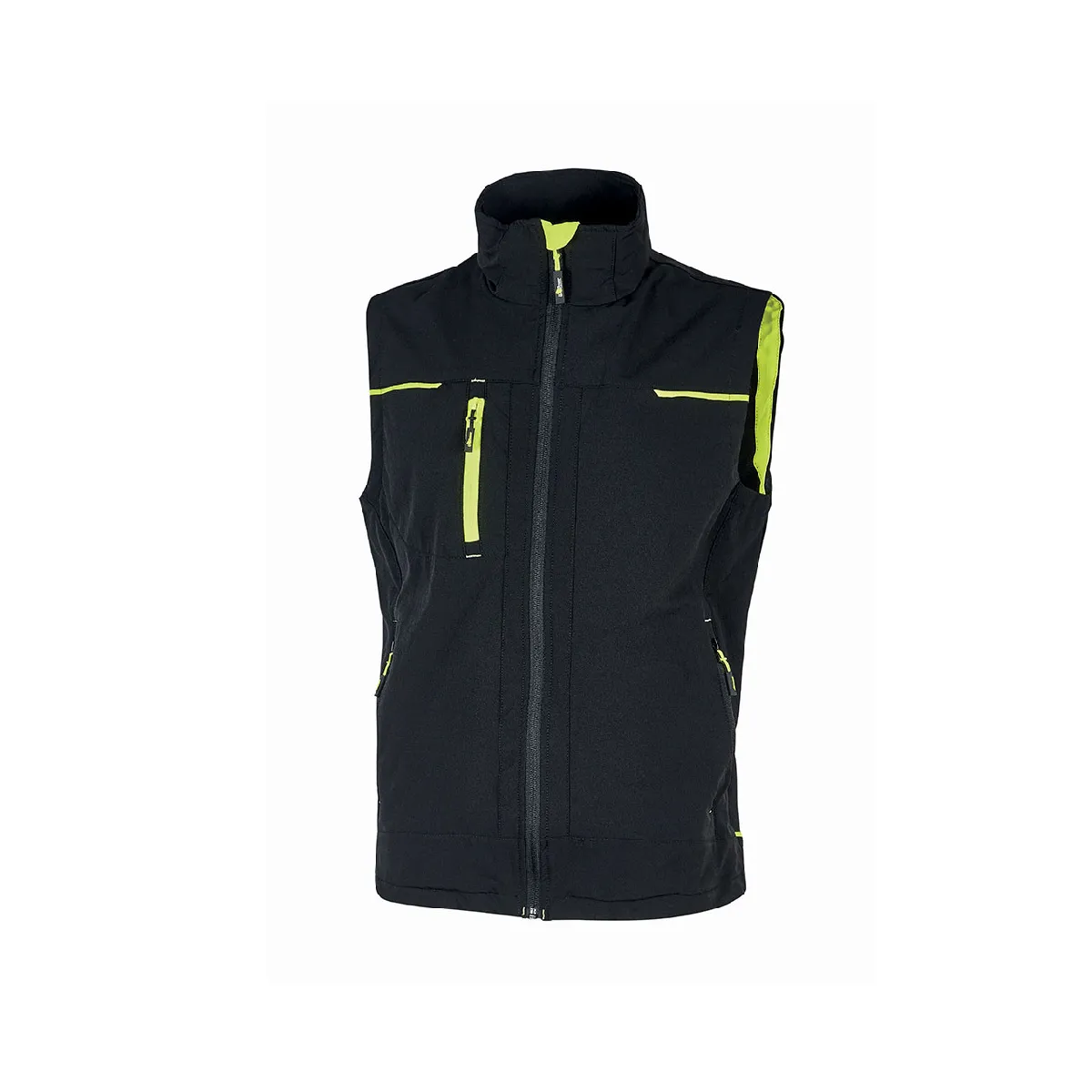 U-Power Gilet de Travail Femme SATURN LADY - Black Carbon