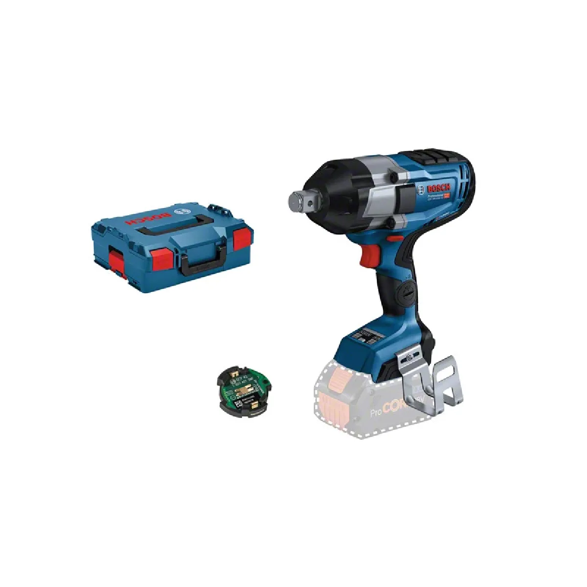 Clé À Chocs BOSCH GDS 18V-1050 HC – 1050 Nm, Moteur BITURBO Brushless