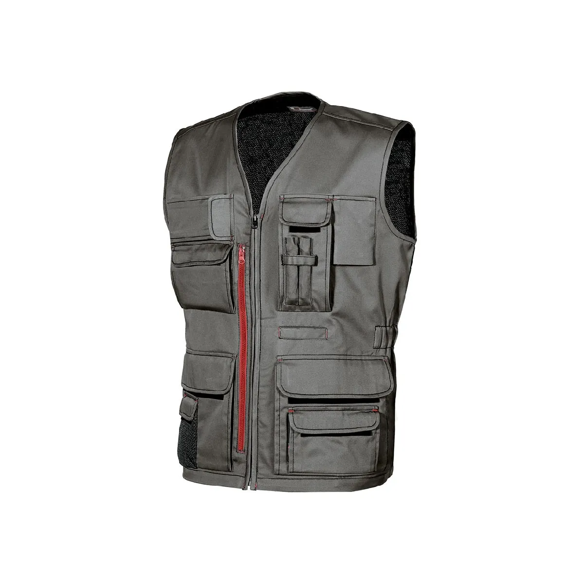 U-Power Gilet de travail FUN Stone Grey