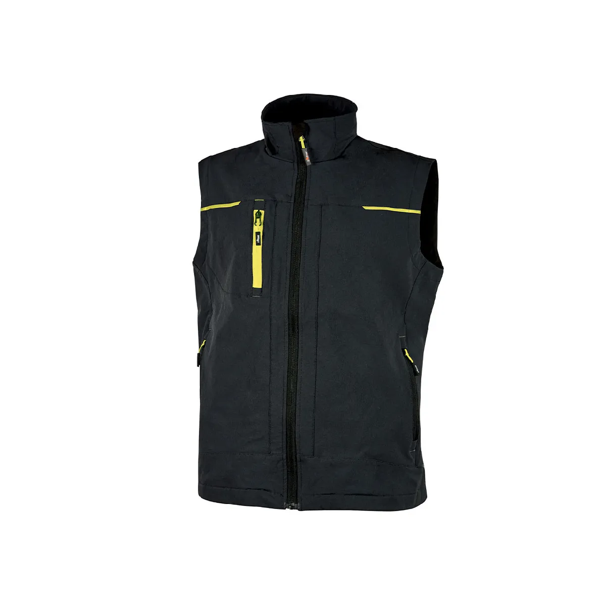 U-Power Gilet de travail SATURN - Black Carbon