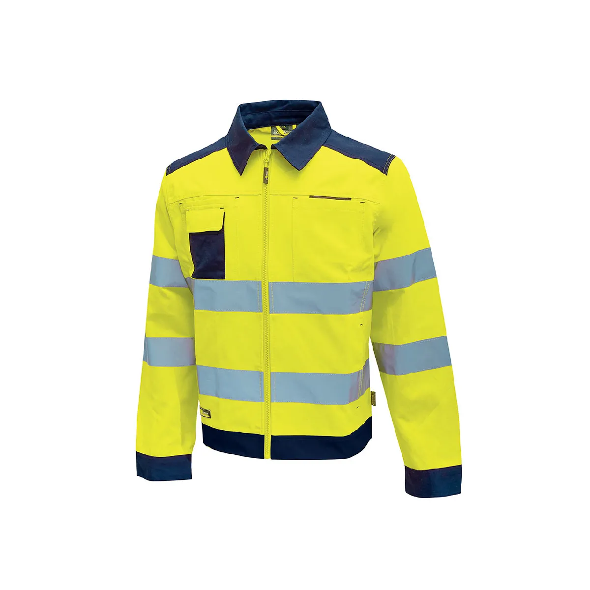 U-Power Veste de travail GLEAM Jaune FLUO