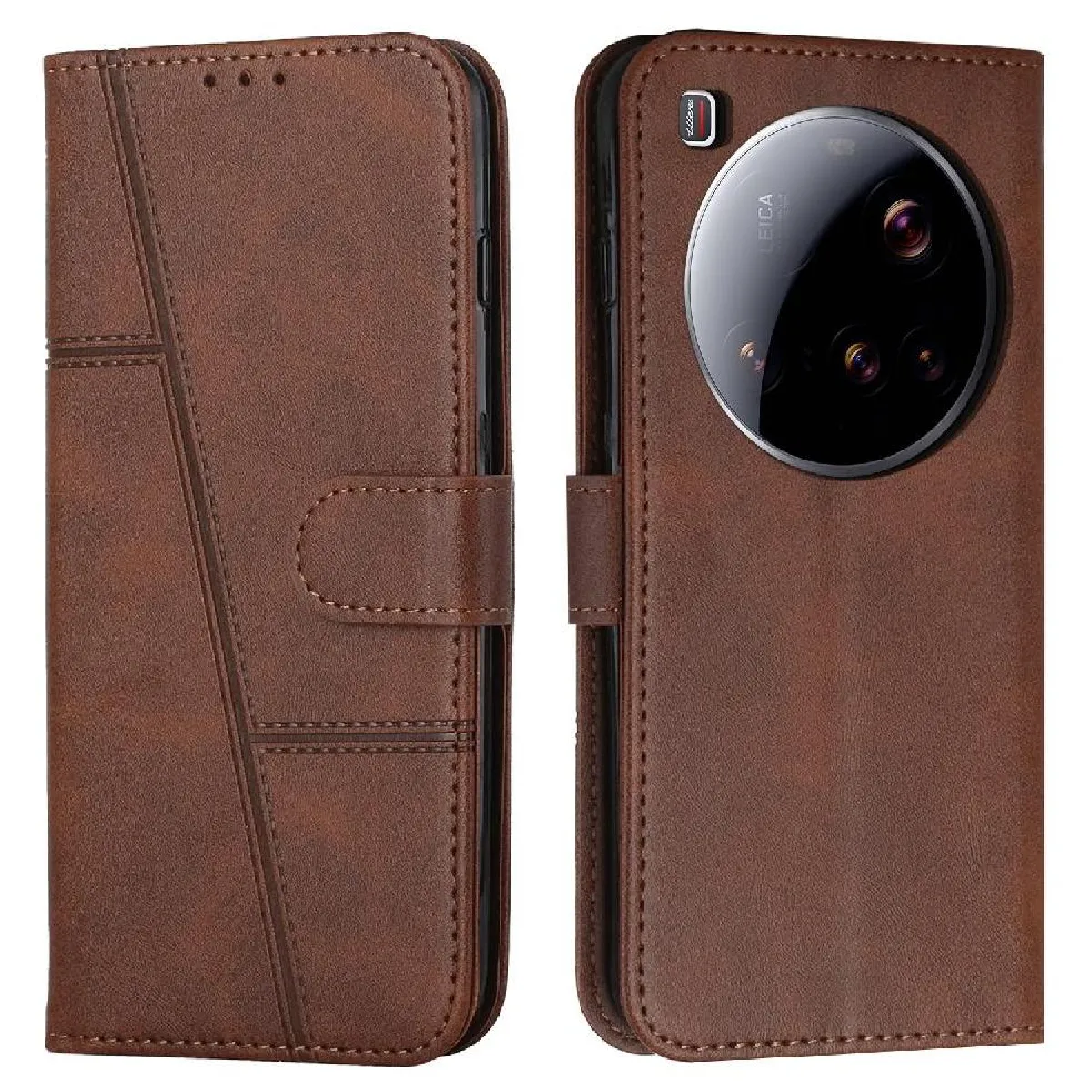 Générique Marron Étui Xiaomi 15 Ultra