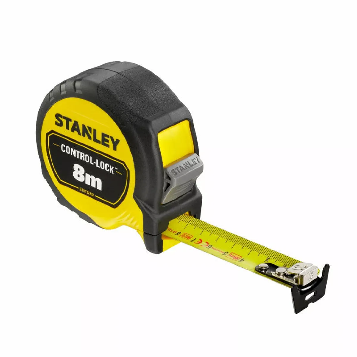 Stanley Mètre ruban 8 double marquage Control Lock