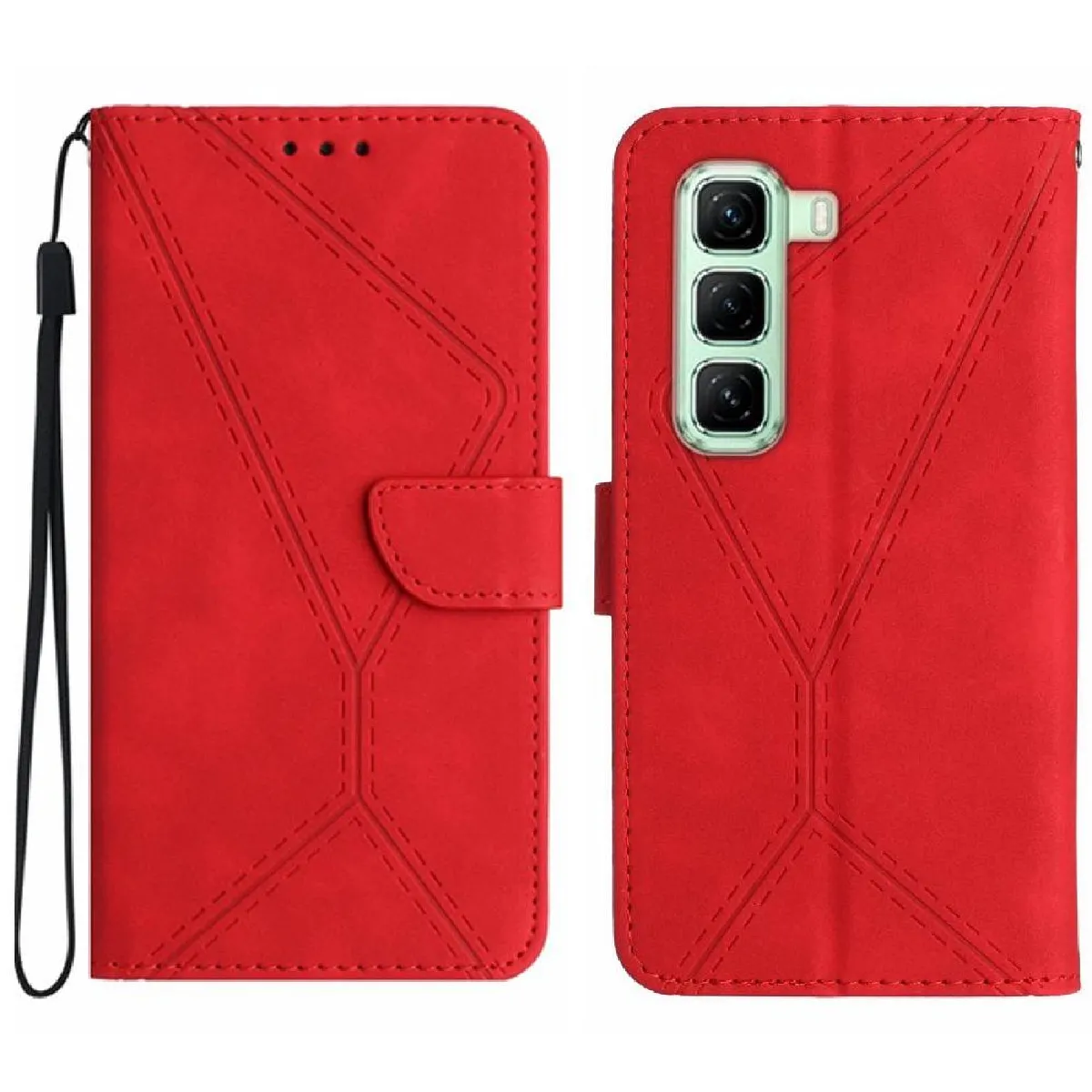 Générique Rouge Infinix Hot 50 Étui
