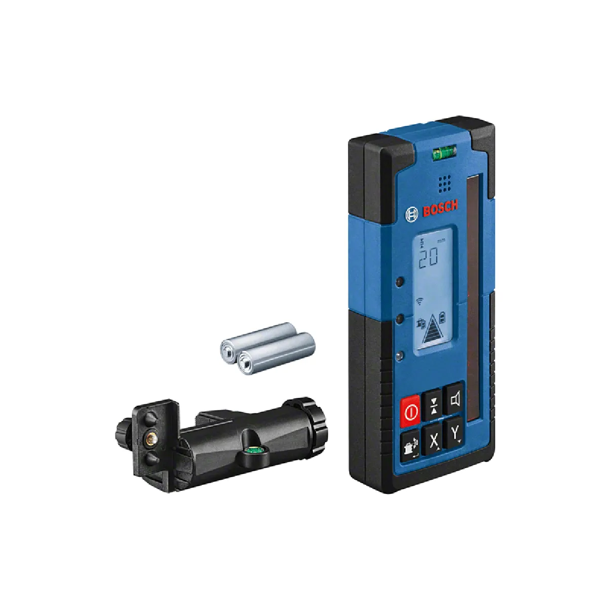 Cellule de réception laser BOSCH PROFESSIONAL LR 60 Portée jusqu'à 300 IP67 Support RB 60 inclus - vue 10