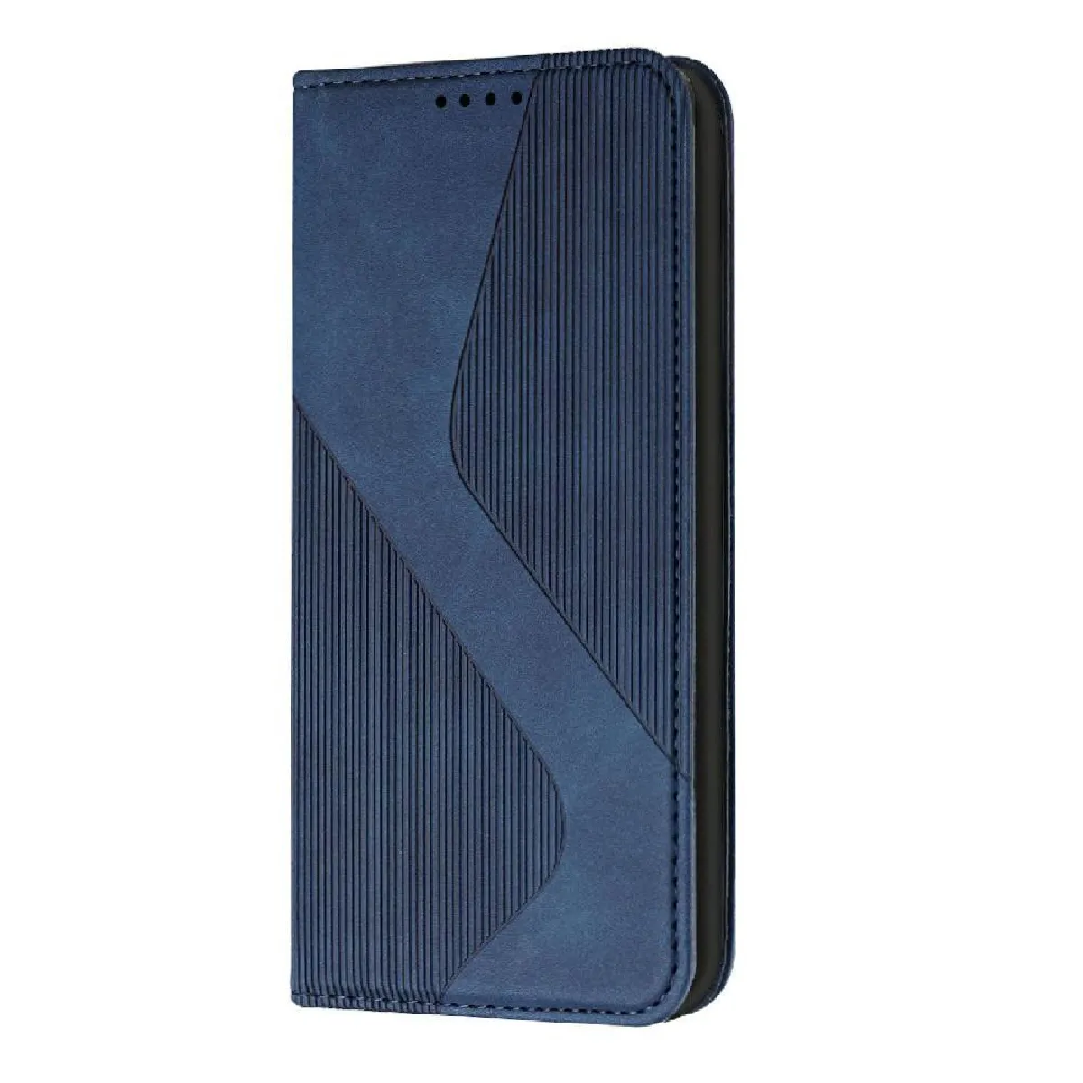 Générique Bleu Étui Portefeuille En Similicuir À Fermeture Magnétique Honor Magic 7