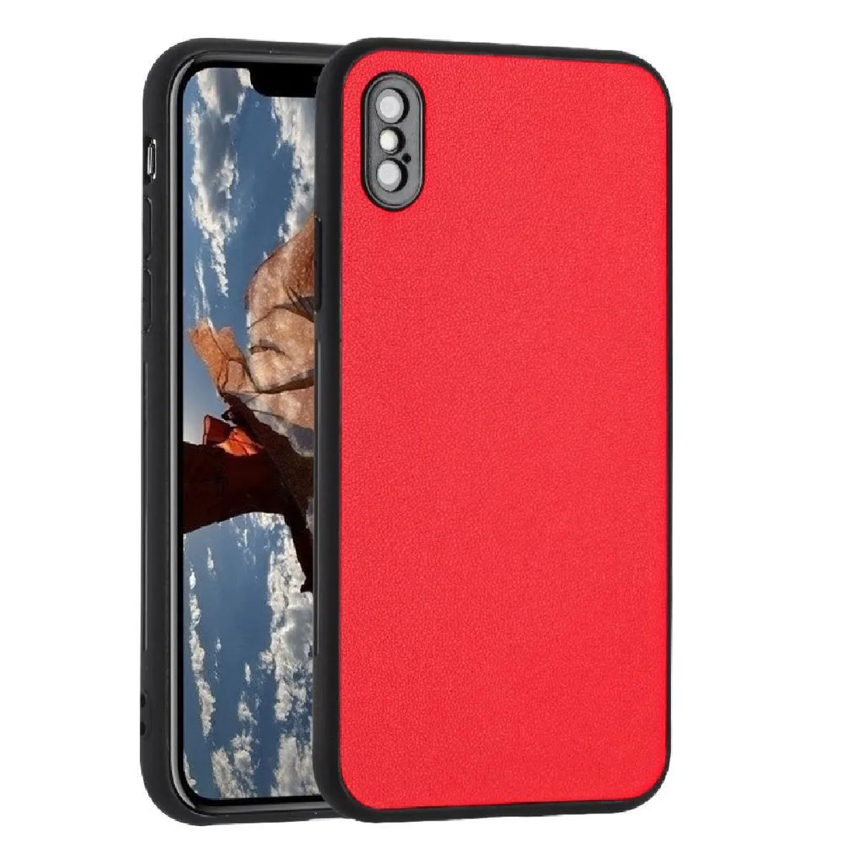 Générique Rouge Iphone Xs - Étui Foxdock