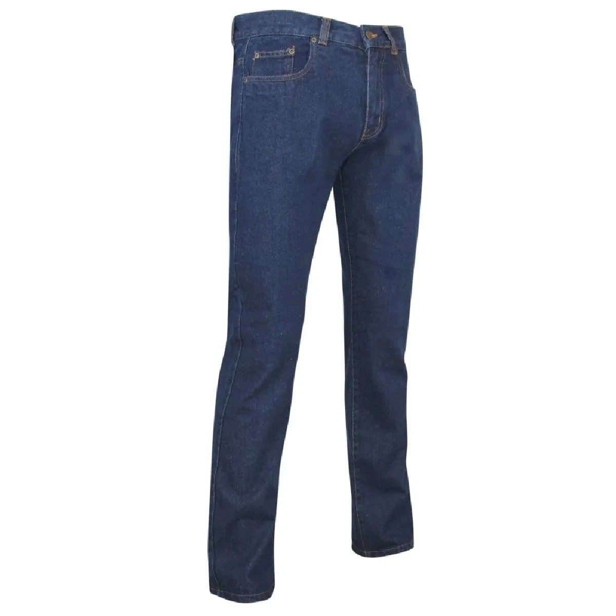 LMA Pantalon Travail Jean 5 Poches 1295 FLORIDE - Effet Délavé