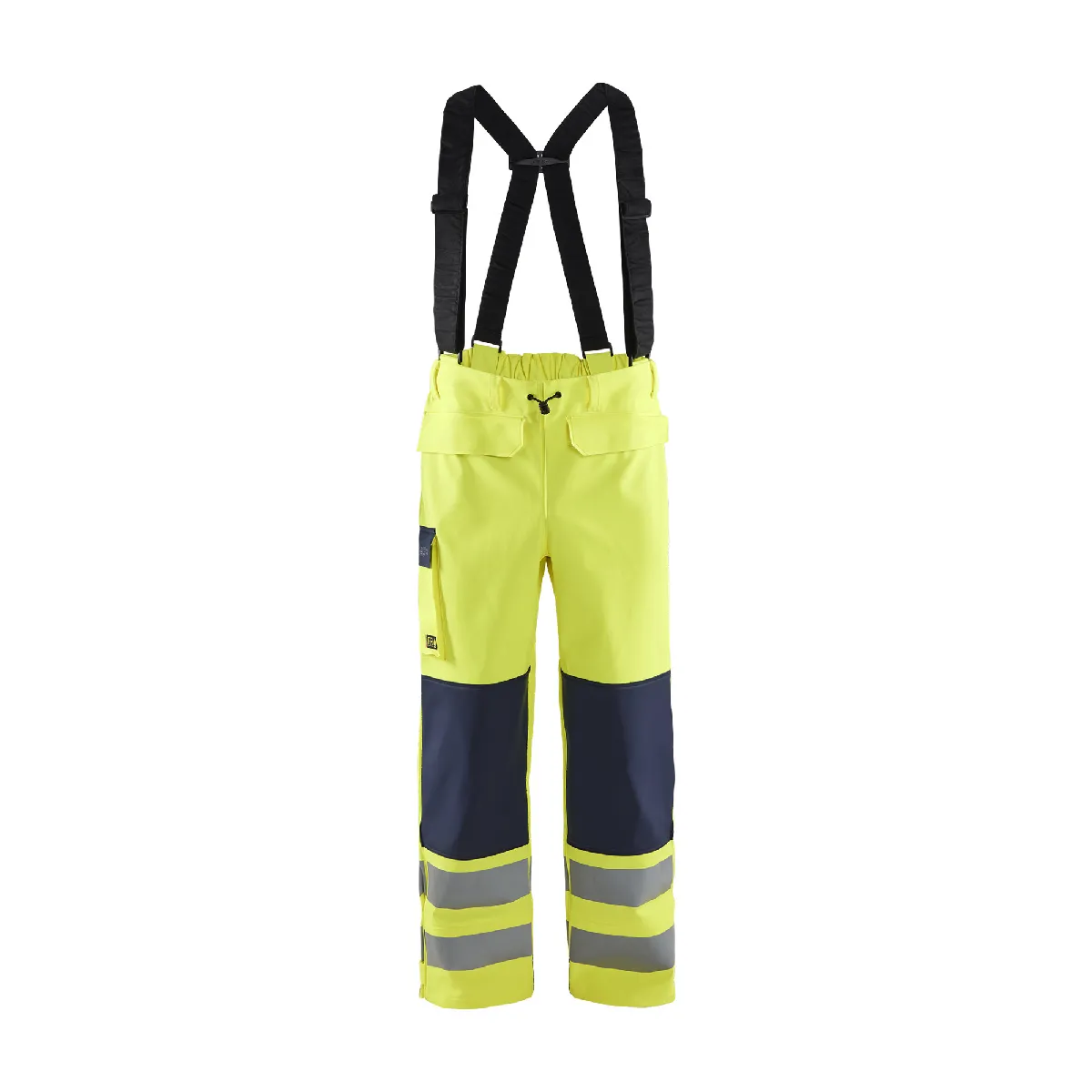 Blaklader Pantalon de Pluie Retardant Flamme Niveau 2 Jaune Fluo