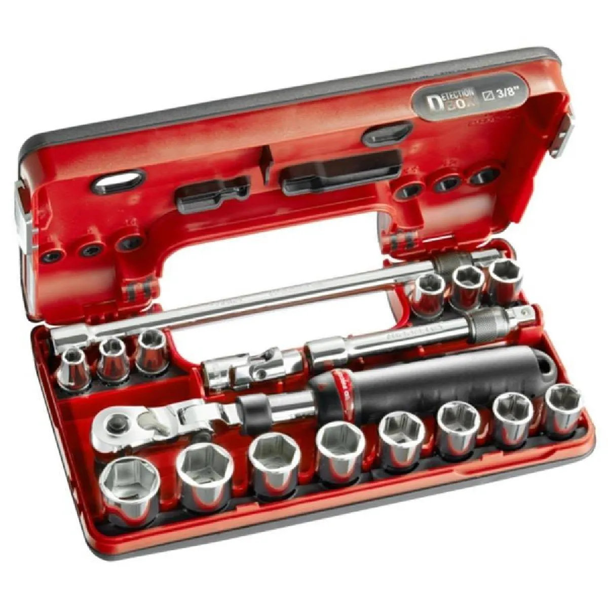 Facom Coffret DBOX Douilles 38 6 pans métriques