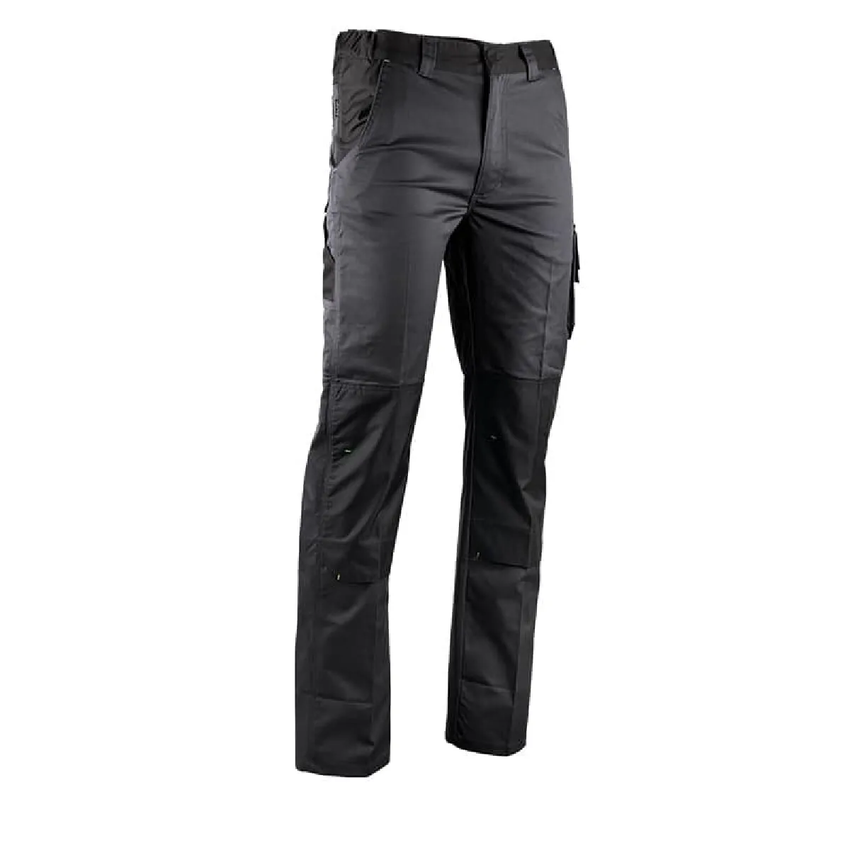 Lma Pantalon bicolore stretch poches genouillères