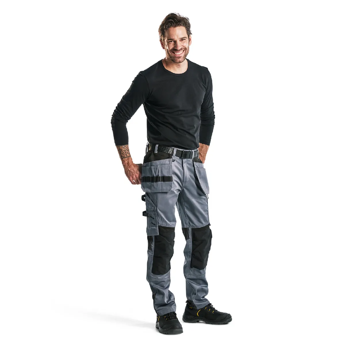 Blaklader 155518609499 - Gris clair/Noir Blaklader 155518609499 - Gris clair/Noir